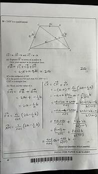Video thumbnail for GCSE Vectors Question #gcseexam #gcse #maths # vectors # GCSE Maths Higher paper 2