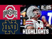 Video thumbnail for CFP National Championship: Ohio State Buckeyes vs. Notre Dame Fighting Irish | Full Game Highlights