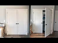Video thumbnail for Non-Mortise French Closet Doors