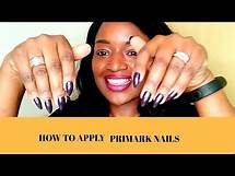 Video thumbnail for HOW TO APPLY PRIMARK NAILS || DIY STICK ON NAILS
