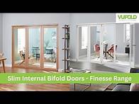 Video thumbnail for Internal Folding Bifold door - Vufold FInesse