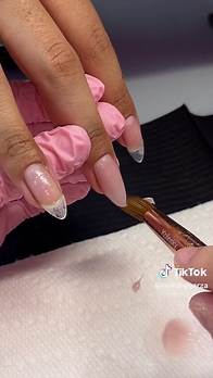 Video thumbnail for Stunning Red Almond Nail Tutorial for the Holidays