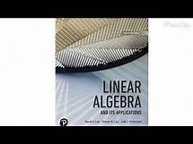 Video thumbnail for solution manual for Linear Algebra and Its Applications 6th edition by David C. Lay