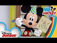 Video thumbnail for DIY Thank You & Birthday Greeting Card ✉ | Paper Crafts 🖍 | Me & Mickey | Vlog 22 | @disneyjr