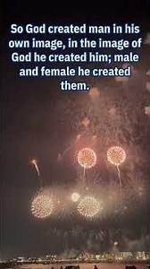 Video thumbnail for [Genesis 1] man and woman, he created them in God's Image #bible #genesis #creation
