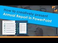 Video thumbnail for How to Show Annual Report in Powerpoint Presentation