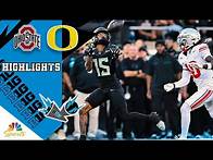 Video thumbnail for Ohio State Buckeyes vs. Oregon Ducks | COLLEGE FOOTBALL HIGHLIGHTS | 10/12/24 | NBC Sports
