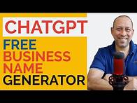 Video thumbnail for ChatGPT - Free business name generator [Outputs Amazing Names!]