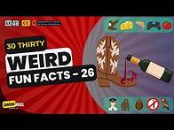 Video thumbnail for 30 Mind-Blowing Weird Fun Facts You Never Knew! | Part 26 | Fascinating Facts | Amazing Facts