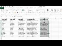 Video thumbnail for Microsoft Excel - UPPER LOWER PROPER Functions
