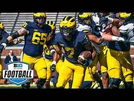 Video thumbnail for Watch the 2022 Maize vs. Blue Spring Game | Michigan Football | Big Ten Football