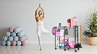 Video thumbnail for Watch Yoga Mat Storage Rack on Amazon Live