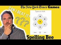 Video thumbnail for How To Solve NYT Spelling Bee [Best Word Puzzle of All Time]