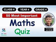 Video thumbnail for Maths question and answer for class 4[Maths quiz CBSE 2021 & ICSE 2021]