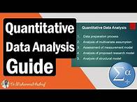Video thumbnail for 5. Quantitative Data Analysis for Research Students | SPSS for Beginners