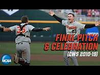 Video thumbnail for Final pitch and celebration from every College World Series since 2010