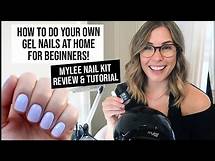 Video thumbnail for Mylee Gel Nail Kit Tutorial for Beginners - How to do Gel Nails at Home Step by Step | xameliax