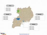 Video thumbnail for Uganda Map with 112 Districts - Free PowerPoint Template