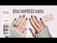 Video thumbnail for How to make Kiss imPRESS nails last weeks (press on nail removal too)