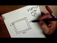Video thumbnail for How To Order Concrete, Calculating Volume
