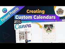 Video thumbnail for How to Create Custom Calendars with Canva | Easy Step by Step Tutorial!