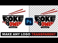 Video thumbnail for How To Make Logo Background Transparent in Photoshop!