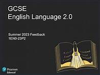 Video thumbnail for Pearson Edexcel GCSE English Language 2.0: Summer 2023 Feedback