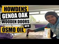 Video thumbnail for Howdens Genoa Oak Wooden Doors With Osmo Door Oil | The Preparation and Final Look
