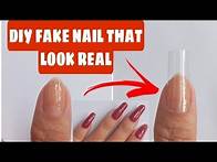 Video thumbnail for How to Make Fake Nails that Look Real with Plastic 2021 | DIY Strong Fake Nails At Home | Fake Nail