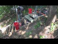 Video thumbnail for Building 6x6 Landscape Stairs (Time Lapse)
