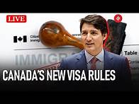 Video thumbnail for LIVE I Canada's New Immigration Rules: Student Visas & Work Permits at Risk I Justin Trudeau