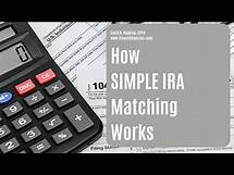 Video thumbnail for How SIMPLE IRA Matching Works