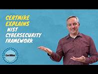 Video thumbnail for CertMike Explains NIST Cybersecurity Framework