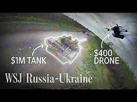 Video thumbnail for How Ukrainian DIY Drones Are Taking Out Russian Tanks | WSJ