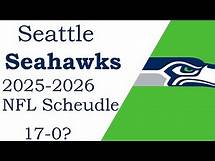 Video thumbnail for Seahawks 2025-2026 NFL Schedule!