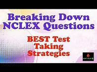 Video thumbnail for Test Taking Strategies for the NCLEX Questions: NCLEX Review | ADAPT NCLEX