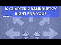 Video thumbnail for Is Chapter 7 Bankruptcy the Right Debt-Relief Option? Pros and Cons